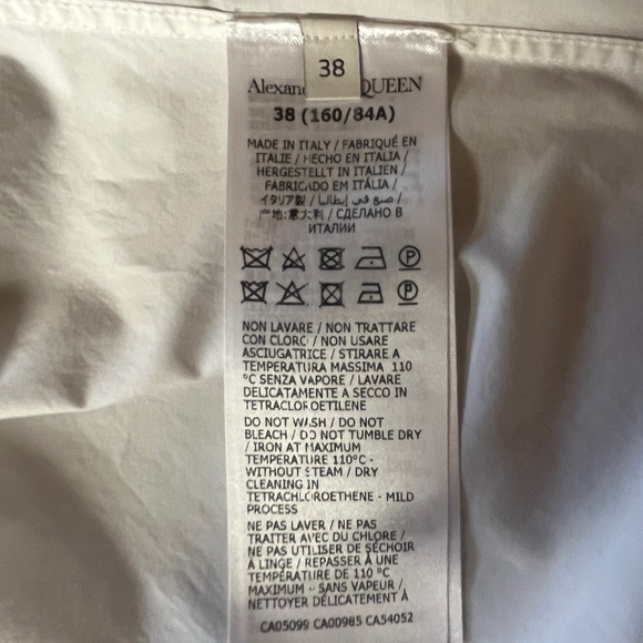 Alexander Mcqueen Rose Print Shirt - Picture 7 of 7